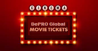 DePRO Global Movie Ticket Poster